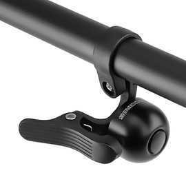 ROCKBROS Bike Bell Copper Alloy Durable Bicycle Bell with Clear&Long Sound, Left Hand Bike Ring Bell for Handlebars Adults More Than 100 dB