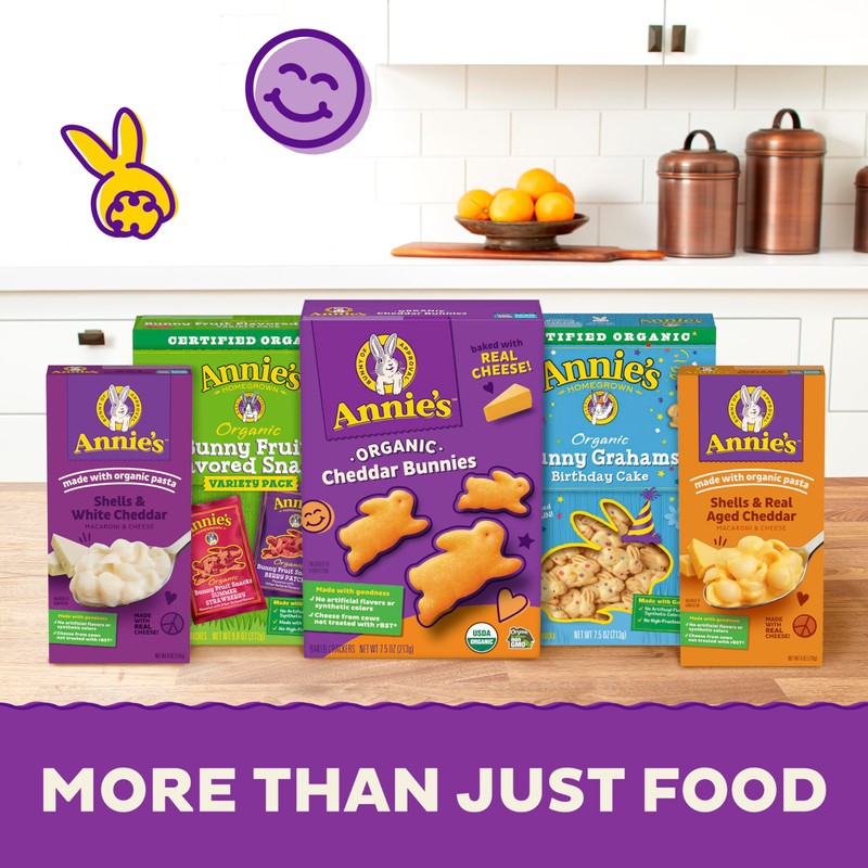 Annie's Deluxe Macaroni and Cheese with Organic Pasta, Shells and
