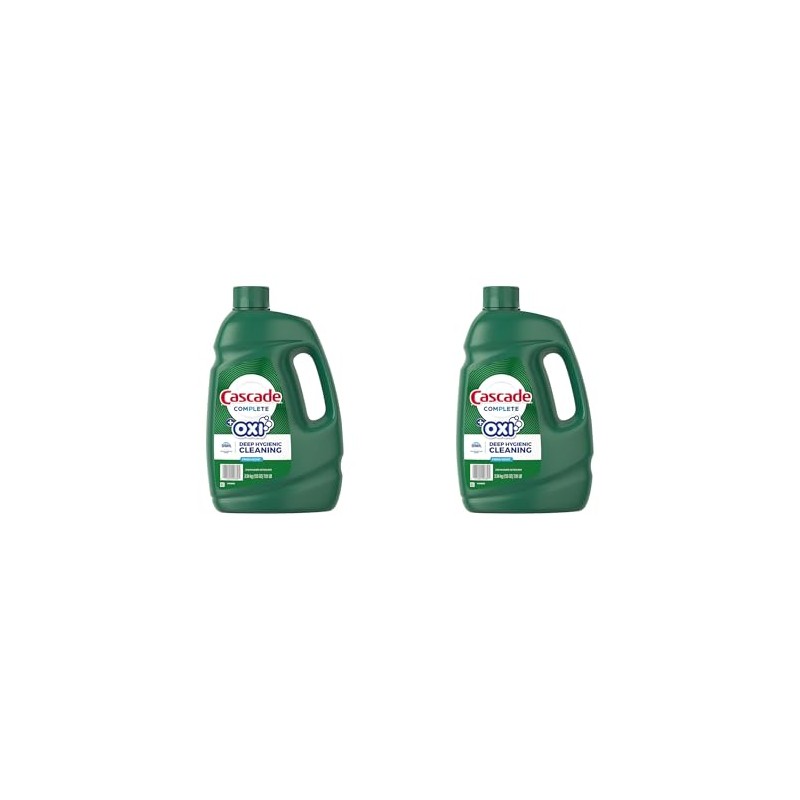 Cascade Complete Gel + Oxi Dishwasher Detergent, 125 fl. oz.