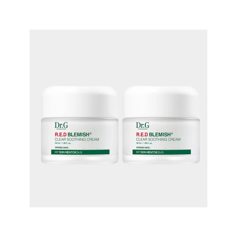 Dr.G 닥터지 Dr.G 레드 블레미쉬 클리어 수딩크림 50mlx2개+10mlx2개 수분크림 Dr.G