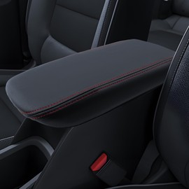 LANTU Armrest Cover for Chevy Trailblazer 2021 2022 2023 2024 2025 2026 Accessories Center Console Middle Lid Pad Protector for Car Elbow Rest