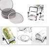 Mormchlots 10 Pcs 68mm/2.68" Mason Jar Screen Lids for 70mm/2.76"