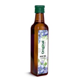 Original Altay Flaxseed Oil All Natural Extra Virgin Cold Pressed Food Grade for Internal or External Use 8.45 Fl oz / 250ml