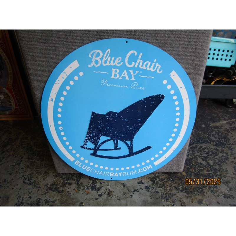 Blue Chair Bay Premium Rum Metal Sign 20" x 20"