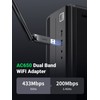 UGREEN USB 2.0 WiFi Adapter AC650 Wireless Dual Band Dongle