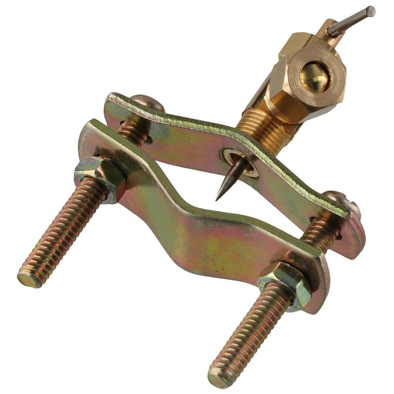 Fudeshe Brass Needle Valve,Saddle Valve,Brass Self Piercing Saddle Valve Copper