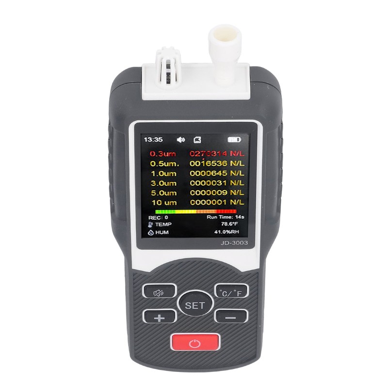 Air Quality Monitor Handheld Professional Pollution Meter Dust Particle Counter