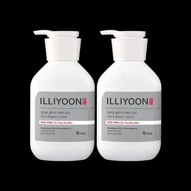 ILLIYOON [일리윤][2입] 울트라 리페어 로션 (350mlx2) [Illyun][2-pack] Ultra Repair Lotion