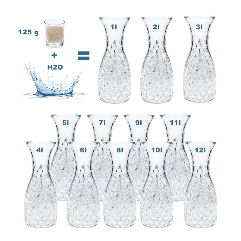 trendfinding 125 g Water Retaining Decorative Granules Crystal, Grain Size