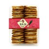 ChiaTe Nougat Cracker Green Onion Cookies, Nougat Sandwich Biscuits, Crispy