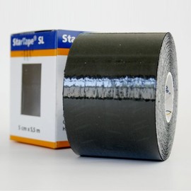 Star Kinesiology Tape 5.5 m x 5 cm Black