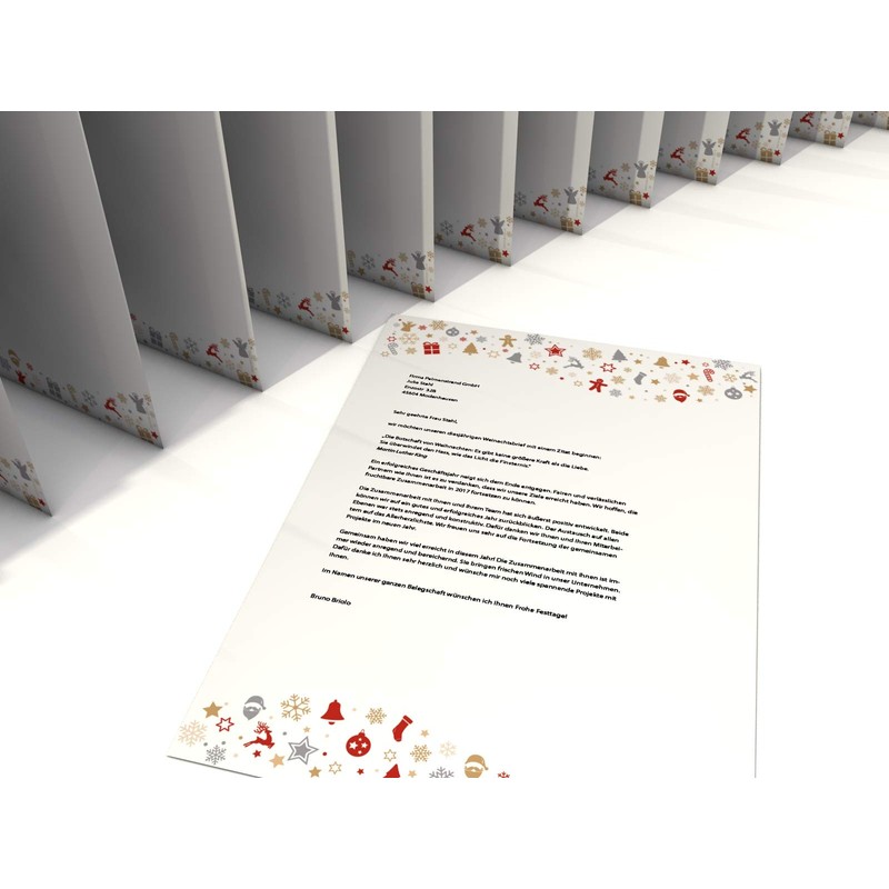 Christmas Letter Paper set Christmas Paper – A4 – 50
