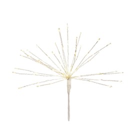 Melrose Modern Home Decorative LED Starburst Tree Topper 15.5" W x 23.5" H 75 Lights UL Plug (Set of 2)