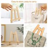 Pack of 4 Small Easels (15 x 20 cm) Table