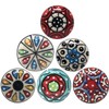 Ajuny Ceramic Knobs and Pulls for Dresser Drawers Kitchen Cabinets