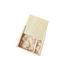 BEIJIGUANG Wooden Gift Box with Sliding Lid, Discreet Sliding Lid,