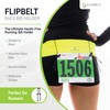 FlipBelt Race-Bib Holder, Accessory for Attaching Race Bibs and More,