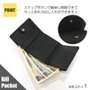Fila FI-30522 Trifold Wallet, Dia-Print, Men's, Women's, multicolor (black /