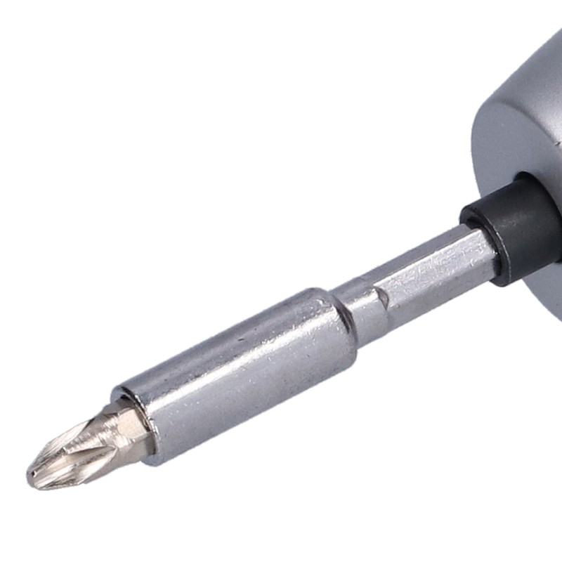 Electric Screwdriver Rechargeable Drill with LED Magnetic Bits HandHeld Power