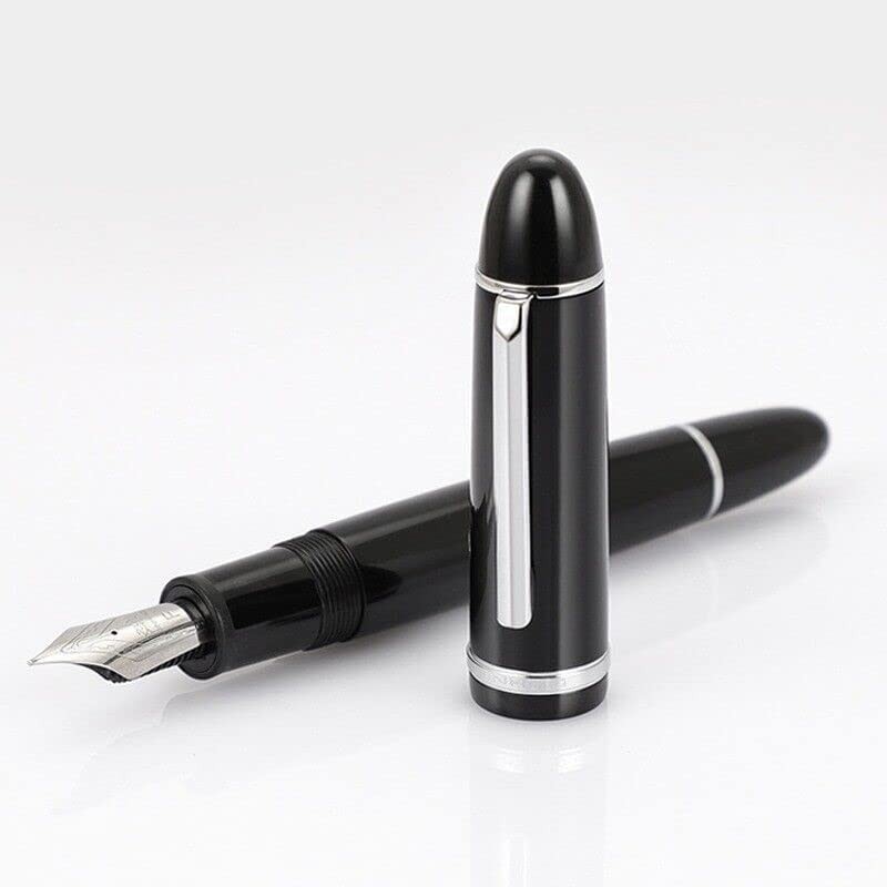 Jinhao X159 Extra Fine Nib Fountain Pen Black Acrylic Large