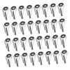 BIUDECO 80pcs Fishing Rod Guide Rings Rod Tips Repair Kit