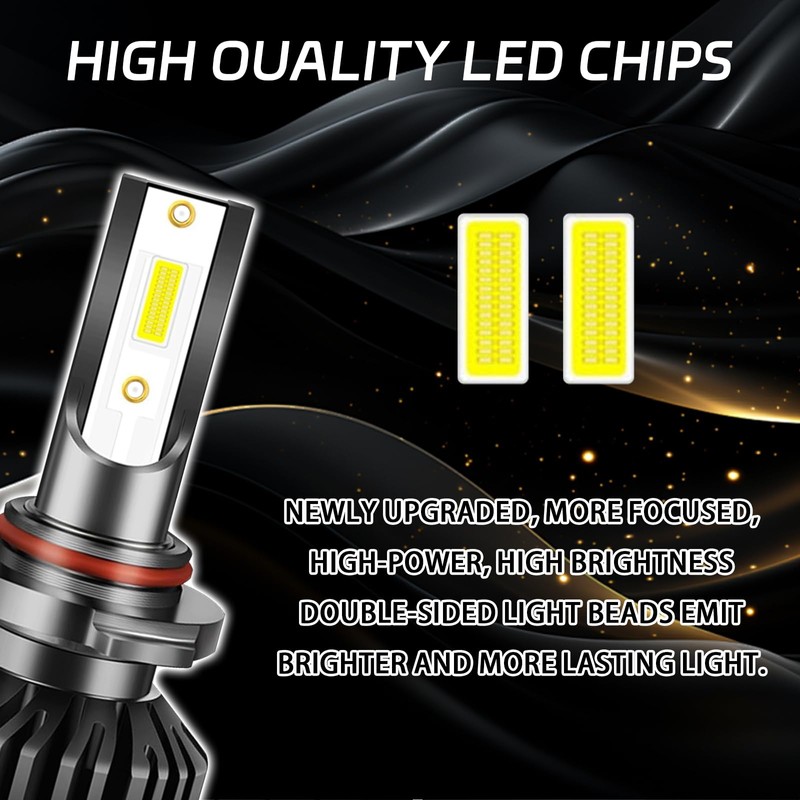 HHZL 9005 Light Bulbs Compatible for 2006-2015 Toyota RAV4 Super