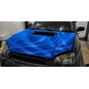 12"x60" (1FTx5FT) Royal Blue Honeycomb Carbon Fiber Satin Vinyl Wrap