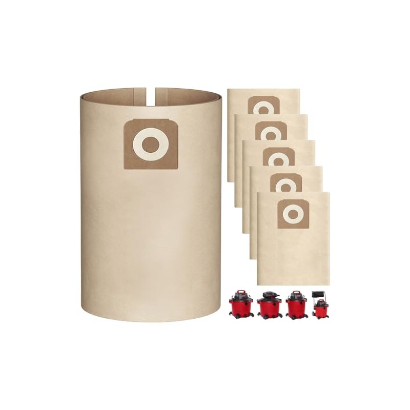 16-20 Gallon Wet/Dry Shop Vac Bags: CMXEVBE17595, CMXEVBE17596, Part# 38749