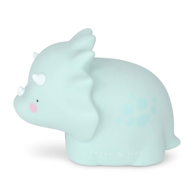 Teeny & Tiny Night Light Small Triceratop Mint 150 g