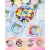 100PCS FIVEIZERO Silicone Beads, 9mm & 15mm Silicone Beads for