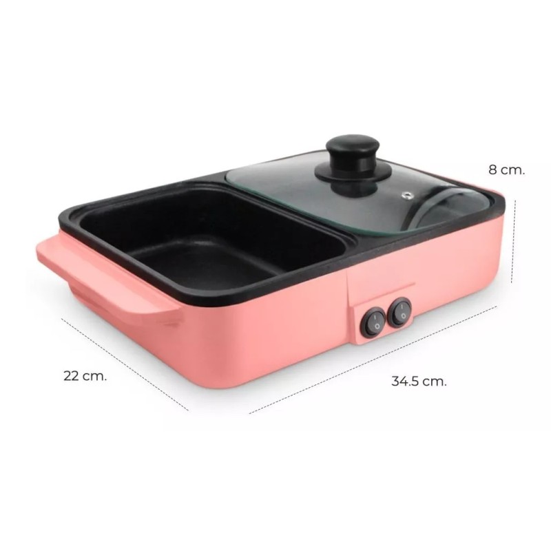 EG Cocina Eléctrica Tipo Parrilla Doble Modulo Para Hogar