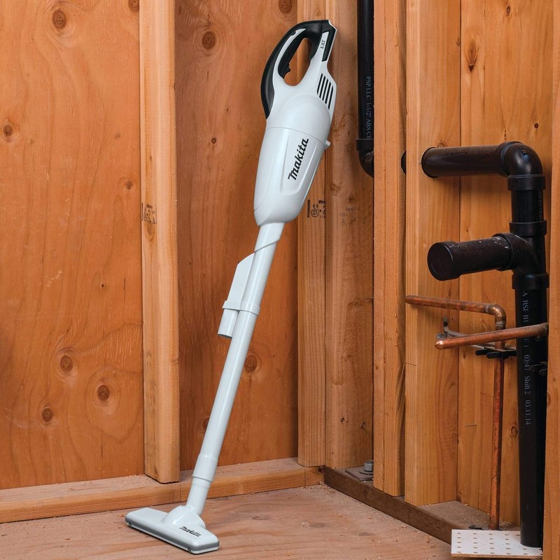 Makita XLC02ZW 18V LXT Lithium-Ion Compact Cordless Vacuum, Tool Only,