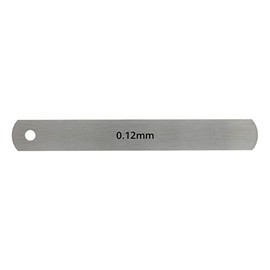 Niigata Seiki SK S100-012 Skness Gauge (Crevice Gauge), Leaf 3.9 x 0.005 inches (100 x 0.12 mm), Made in Japan