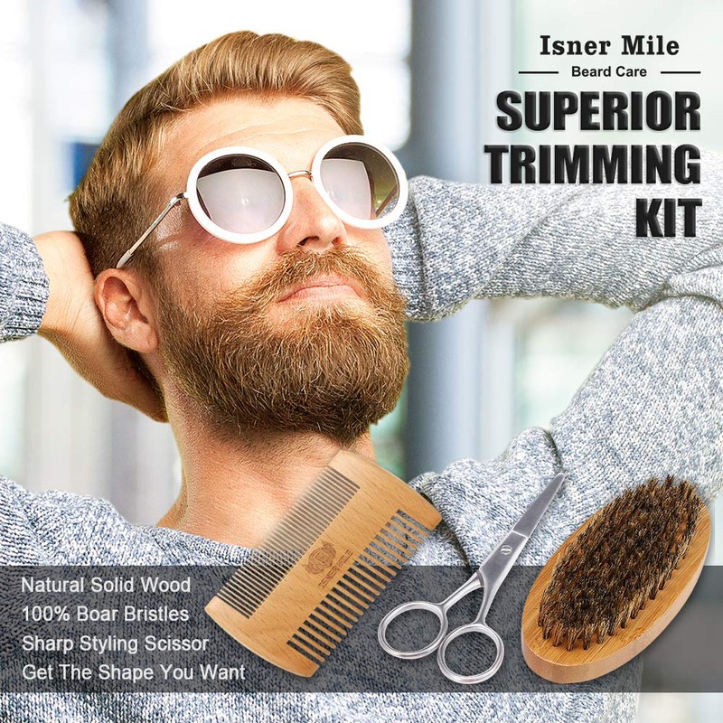 Beard Kit Birthday Gifts for Men Grooming & Care w/