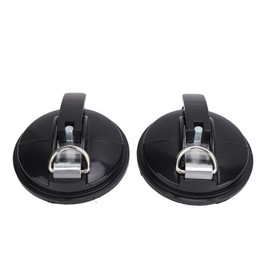 2pcs Rv Suction Cup Hooks Strong Hold Power Round Awning Suction Cup for T6 T5 T4 T6.1 Camper Caravan Motorhome Black