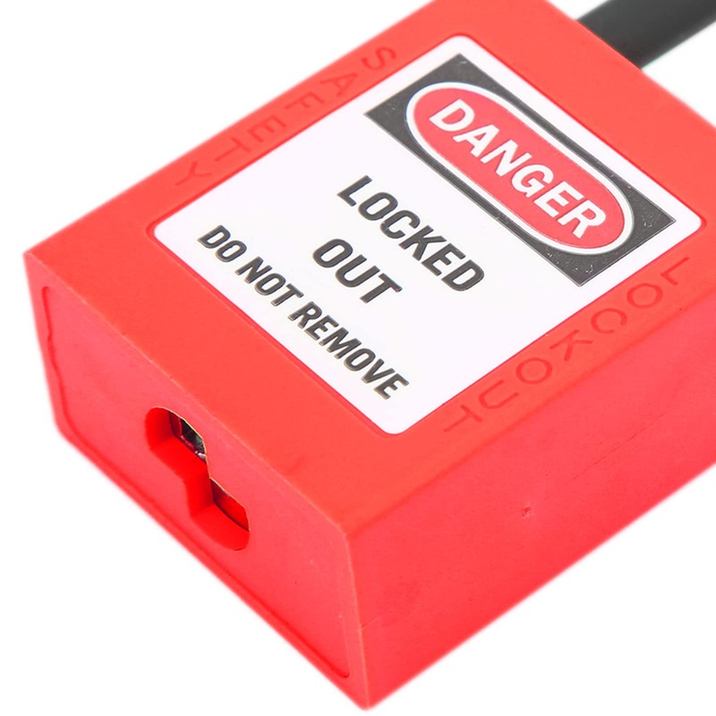 5 Sets Lockout, Engineered Dustproof Security Lock Out Padlocks Lock