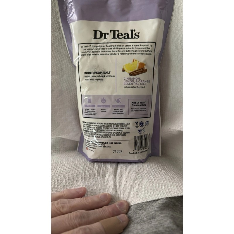 Dr. Teal's Dr Teals Limited Edition Epsom Salt 2 lbs,