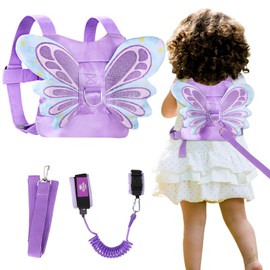 Lehoo Castle 3 in 1 Anti Lost Wrist Link Safety Harness, Toddler Harness Leash for Kids, Adjustable Walking Strap, 360° Rotation Baby Safety Harness with Lock