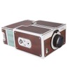 KIKYO Portable Home Cinema Projector Easy to Assemble Easy to