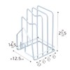 Astro 711-45 Cutting Board Stand, White, Approx. 4.9 x 5.7