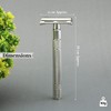 Twist Open Butterfly Style Men's Shaving De Safety Razor (Blades
