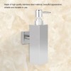 Wall Mounted Stainless Steel Square Manual Hand Liquid Soap Lotion
