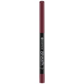 essence 8h matte comfort lip liner, lip pencil, lip liner, no. 08 dark berry, red, instant result, long-lasting, matt, vegan, waterproof, microplastic particles free (0.3 g)