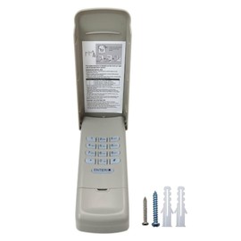 Garage Door Wireless Keypad, 315 390MHz Door Opener Remote for LiftMaster 355LM, 365LM, 370LM, 371LM, 372LM, 373LM, 373P, 374LM, 376LM, 377LM, 378LM, 398LM by GruDawu Update