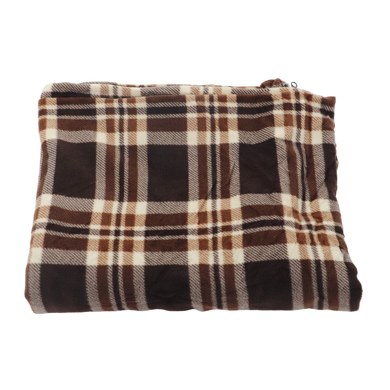 Fleece Sleeping Bag Portable Travel Warm Sleeping Bag for Adults