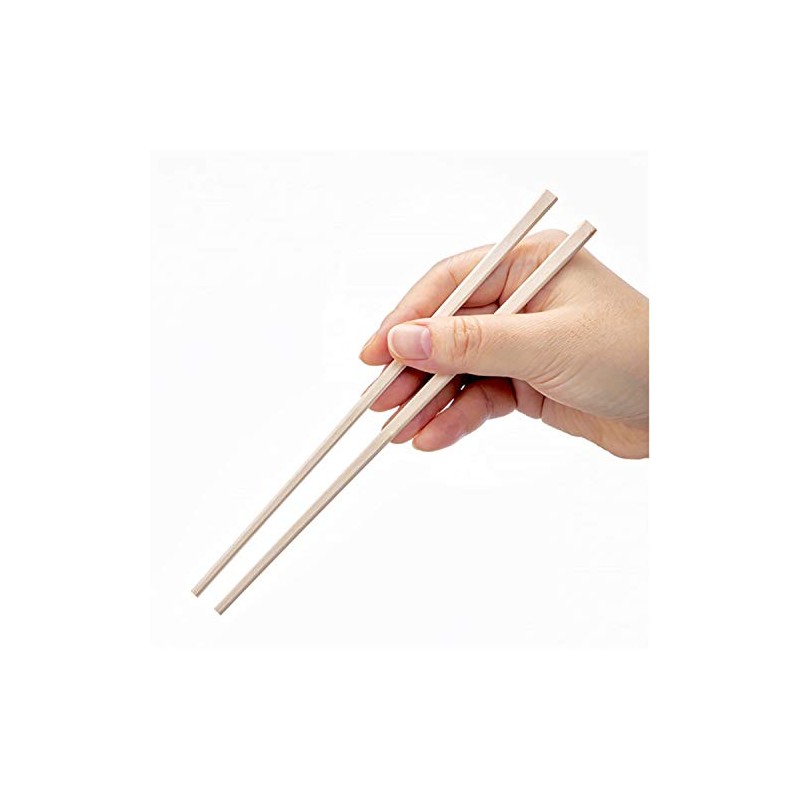大和物産 割りばし ナチュラル 20cm フォーシーズン 白樺 元禄箸 箸袋入り 100膳入