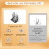 Pestañas Postizas 3D Voluminosas y Naturales Suaves para Maquillaje de