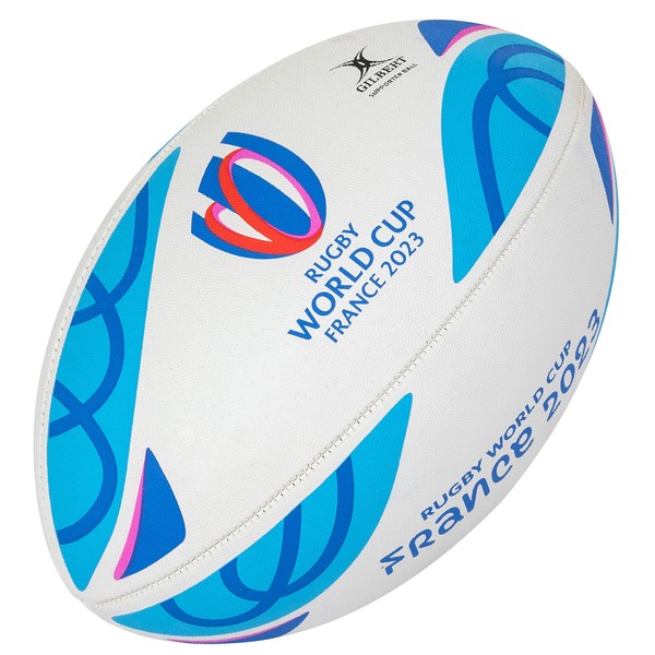 Gilbert Mini Ballon de Rugby - Coupe du Monde France 2023 - Collection Officielle RWC