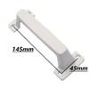 cyclingcolors Garage Door Handle 46 mm Grey PVC Garage Door