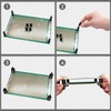 ZEPIQOR 200 Pieces Plastic Round Spacer Kit, for M3/M4 Screws,